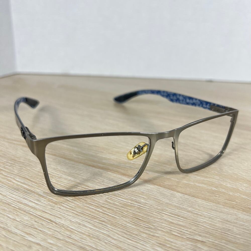 Ray-Ban RB8415 2620 Eyeglasses Carbon Fiber Gray Black PARTS ONLY 53-17-145